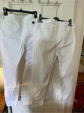 Banana Republic White Skinny Jeans - Women's